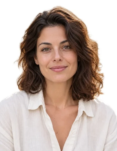 Make a white background behind a person